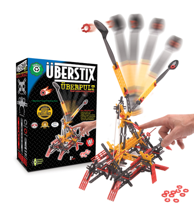 I-Stix Pack of 100 Red I Stix with Uberstix bag Construction Building Toy 